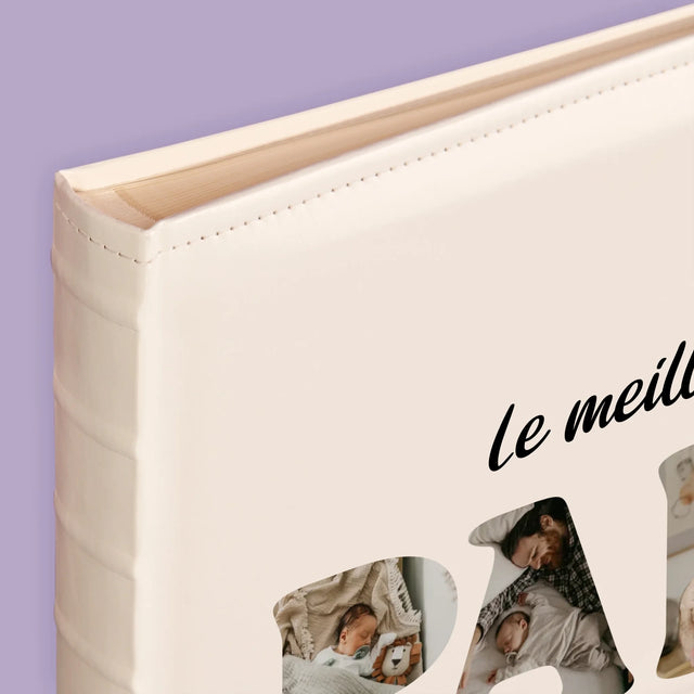 Collage Photo De Lettre: Le Meilleur Papa De L'Année - Album De Photos