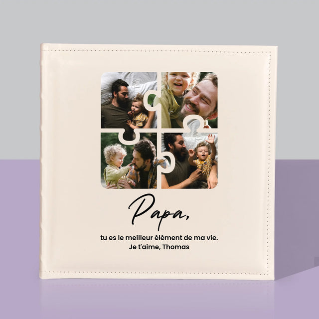 Collage Photo: Casse-Tête Pour Papa - Album De Photos