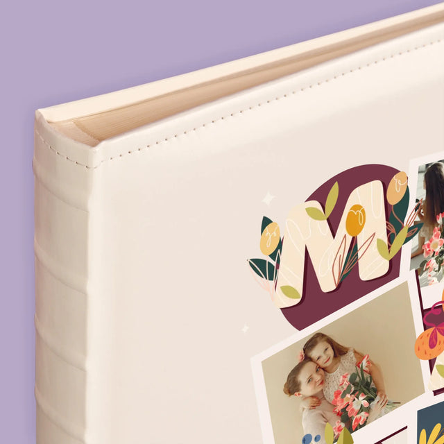 Collage Photo: Lettres Maman - Album De Photos