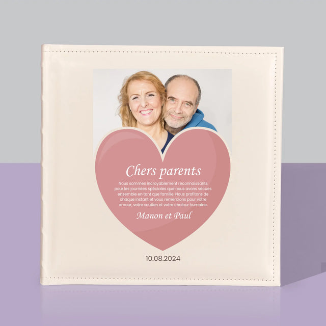 Photo Et Texte: Chers Parents - Album De Photos