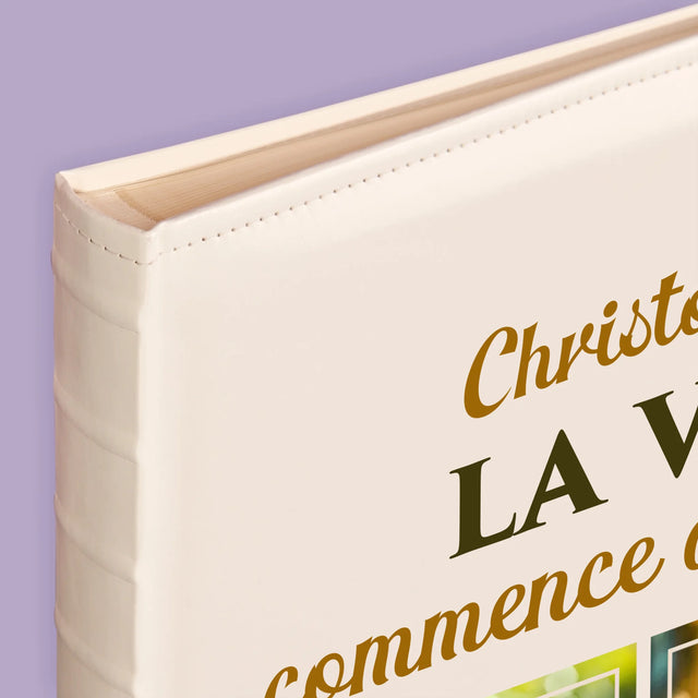 Collage Photo: Vie Commence À 50 - Album De Photos