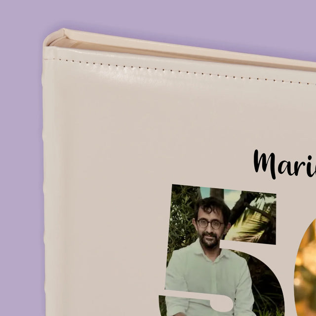 Collage Photo De Lettre: 50 Ans De Tes Photos - Album De Photos