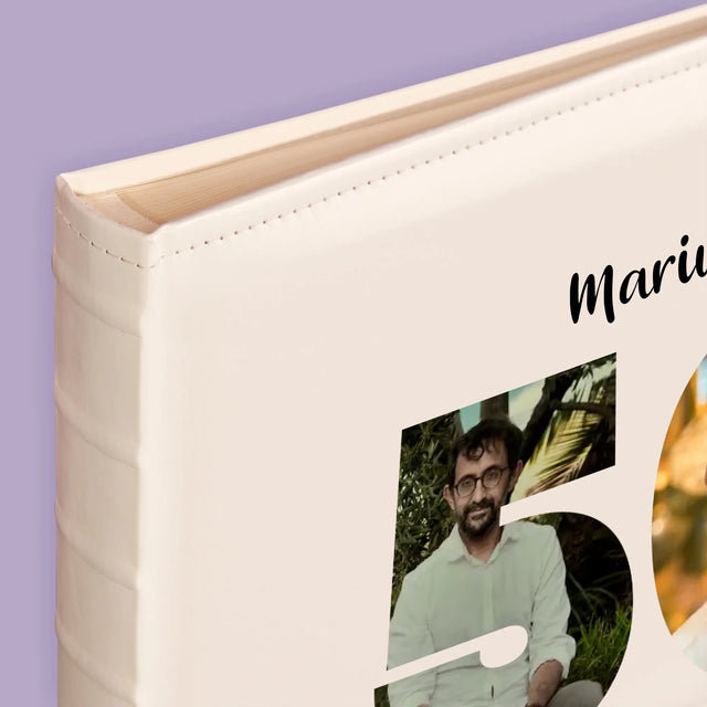 Collage Photo De Lettre: 50 Ans De Tes Photos - Album De Photos