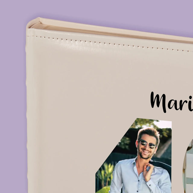 Collage Photo De Lettre: 40 Ans De Tes Photos - Album De Photos