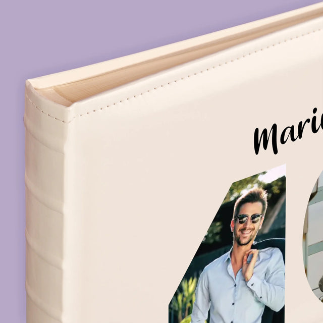 Collage Photo De Lettre: 40 Ans De Tes Photos - Album De Photos