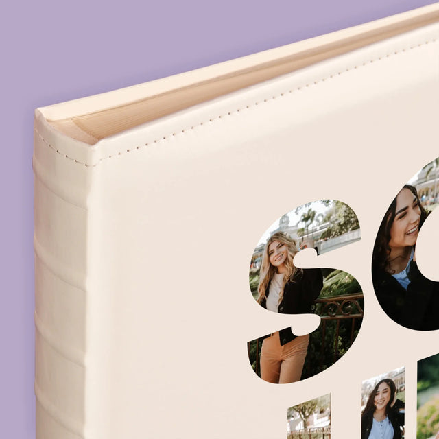 Collage Photo De Lettre: La Sœur De Tes Photos - Album De Photos