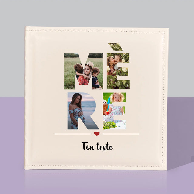 Collage Photo De Lettre: Mère Des Photos - Album De Photos