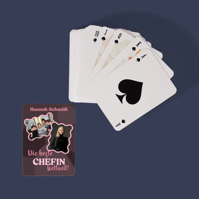 Collage photo : Meilleur patron - Cartes à jouer | DE