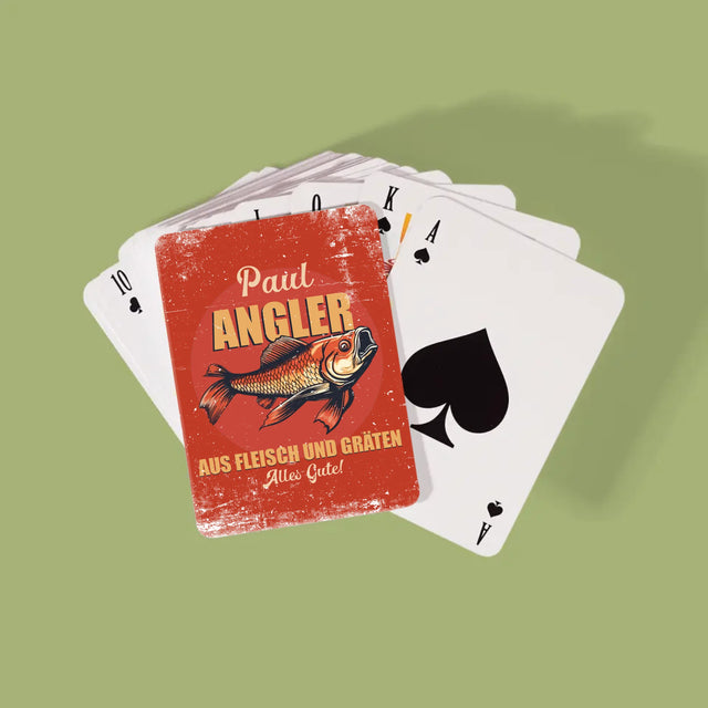 Nom et signature : Blood and Bone Angler - Cartes à jouer | DE