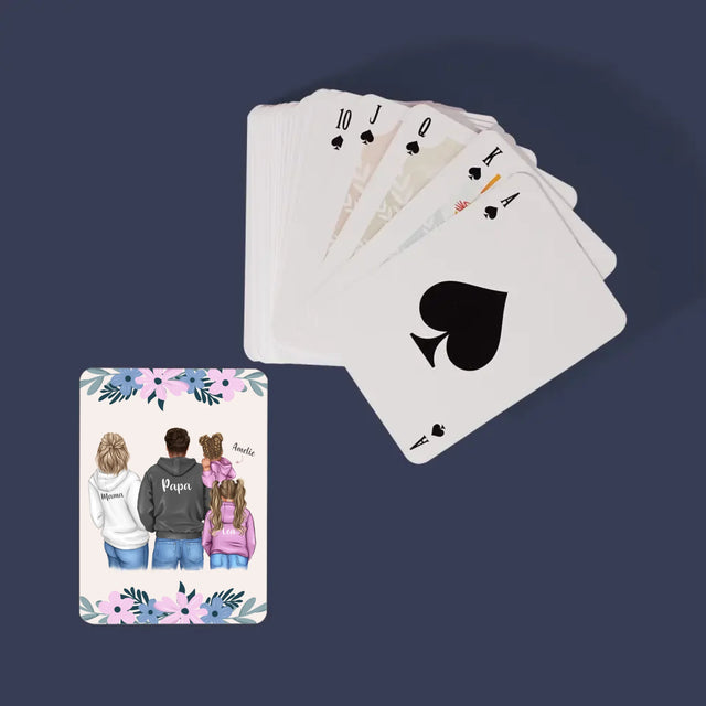 Kreator Postaci: Rodzina z Dziećmi - Karty Do Gry | DE