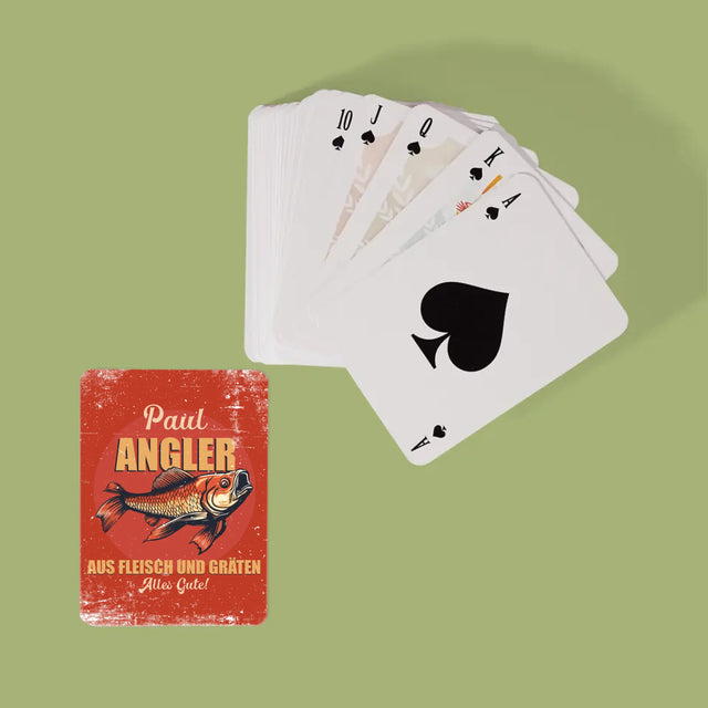 Nom et signature : Blood and Bone Angler - Cartes à jouer | DE