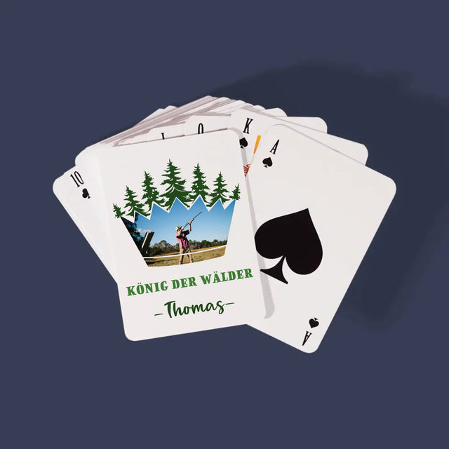 Formes à partir d'images : Roi de la forêt - Cartes à jouer | DE