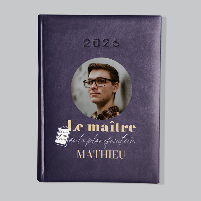 La Photo Et Un Texte: Maître De La Planification - Agenda