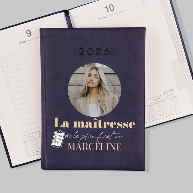 La Photo Et Un Texte: Maître De La Planification - Agenda