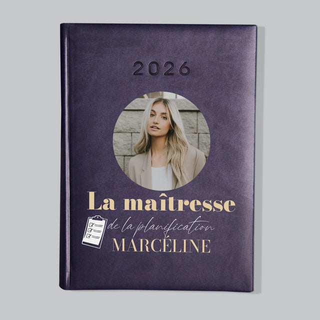 La Photo Et Un Texte: Maître De La Planification - Agenda