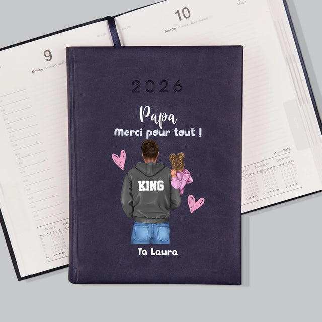 La Création Du Personnage: Papa Avec Enfant - Agenda