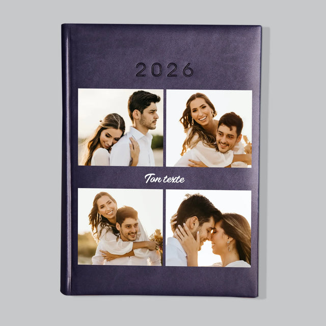 Le Collage Photo: Les 4 Photo Et Un Texte - Agenda
