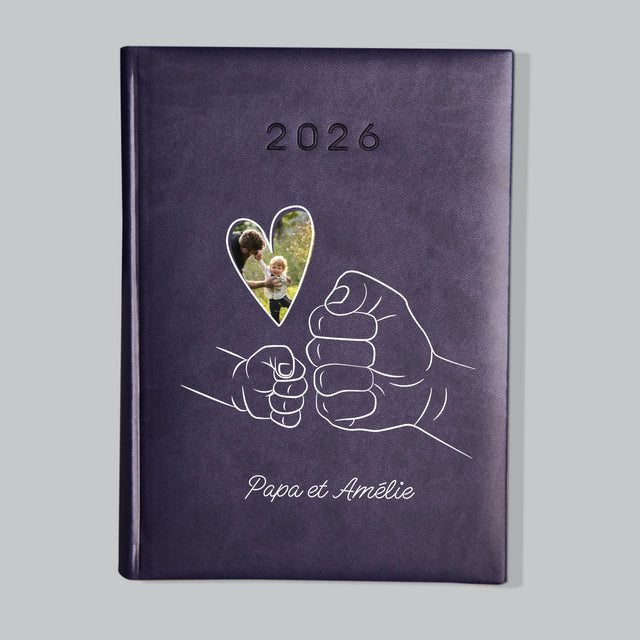 La Photo Et Un Texte: Papa Enfant Main - Agenda