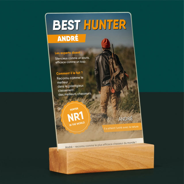 La Couverture De Magazine: Best Hunter - Impression Sur Verre Acrylique