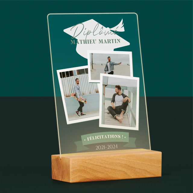 Couverture De Magazine: Diplômé : Couverture De Magazine - Impression Sur Verre Acrylique