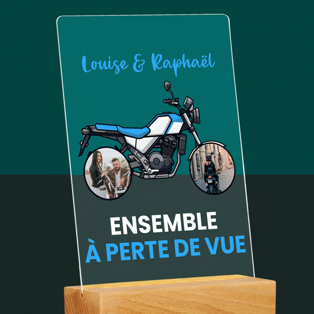 Le Collage Photo: Ensemble À Perte De Vue - Impression Sur Verre Acrylique