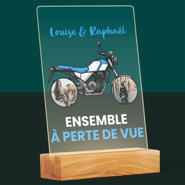 Le Collage Photo: Ensemble À Perte De Vue - Impression Sur Verre Acrylique