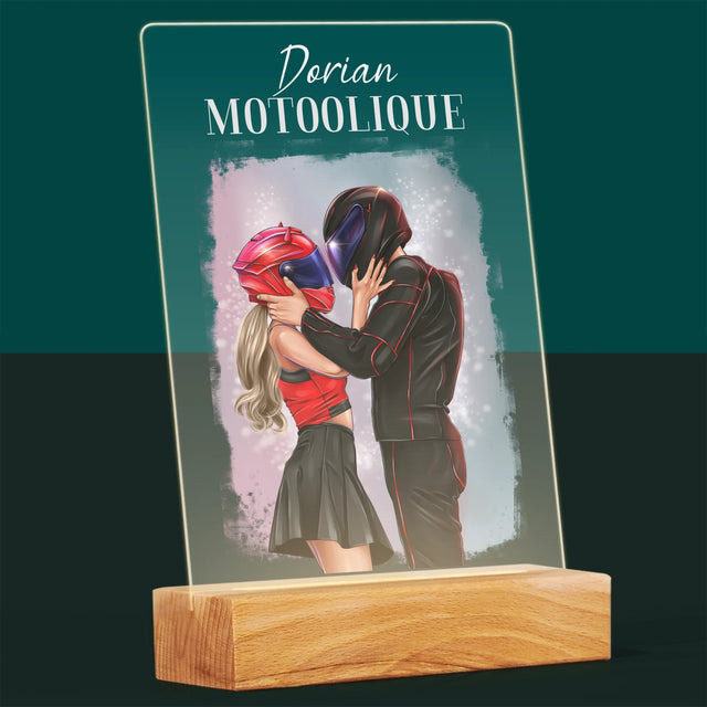 La Création Du Personnage: Motoolique - Impression Sur Verre Acrylique