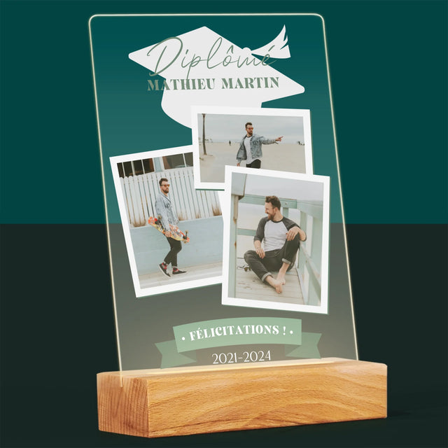 Couverture De Magazine: Diplômé : Couverture De Magazine - Impression Sur Verre Acrylique