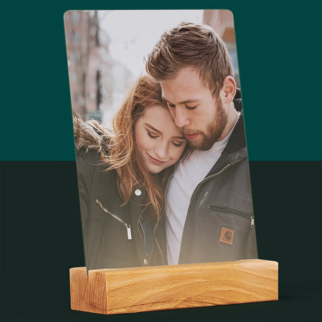 Photo Et Texte: Ta Photo - Impression Sur Verre Acrylique