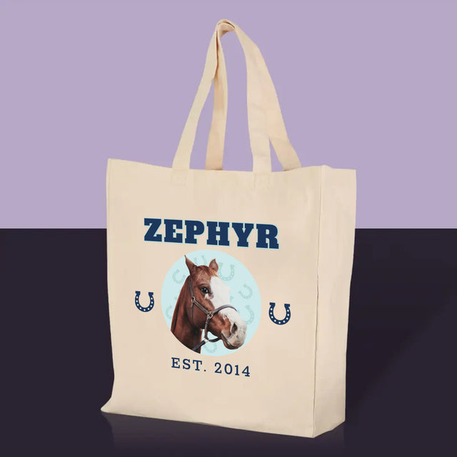 Ton Personnage: Ton Cheval Varsity - Sac En Toile