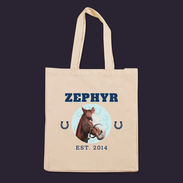 Ton Personnage: Ton Cheval Varsity - Sac En Toile