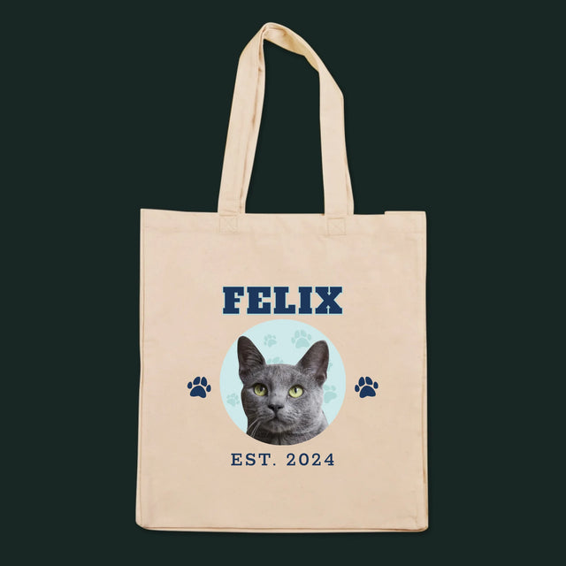 Ton Personnage: Ton Chat Varsity - Sac En Toile