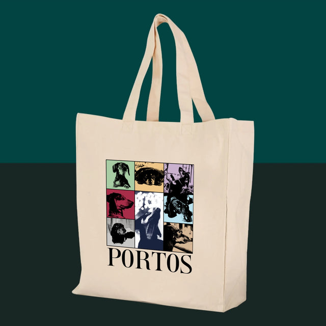 Le Collage Photo: L'Animal Comme Taylor - Sac En Toile