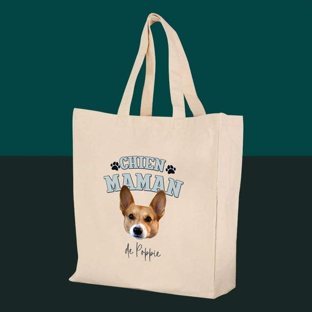 Ton Personnage: Chien Maman - Sac En Toile