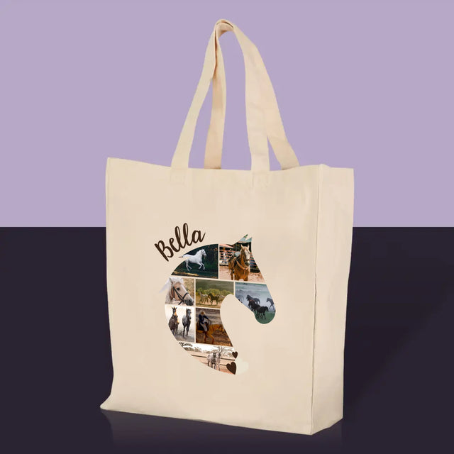 Forme Des Photos: Cheval - Sac En Toile