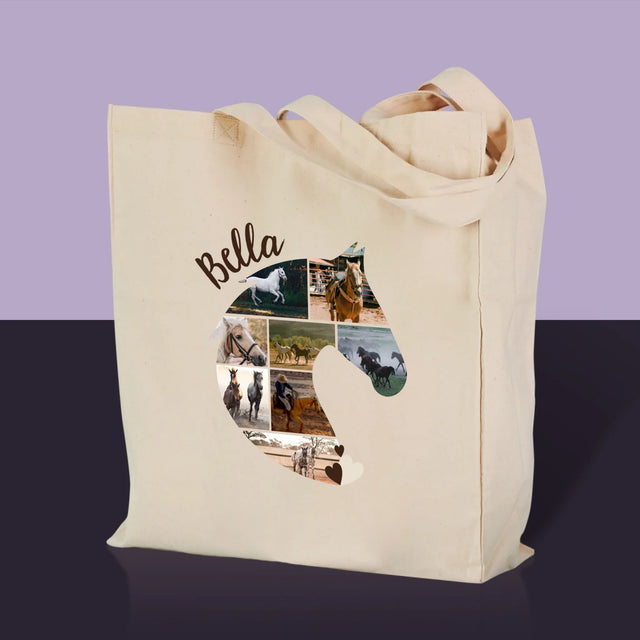Forme Des Photos: Cheval - Sac En Toile