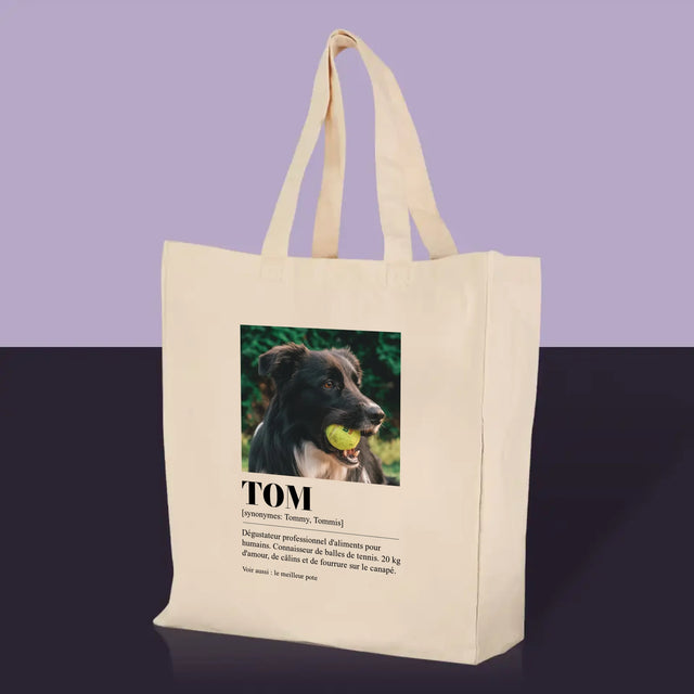 La Photo Et Un Texte: Animal, Définition - Sac En Toile