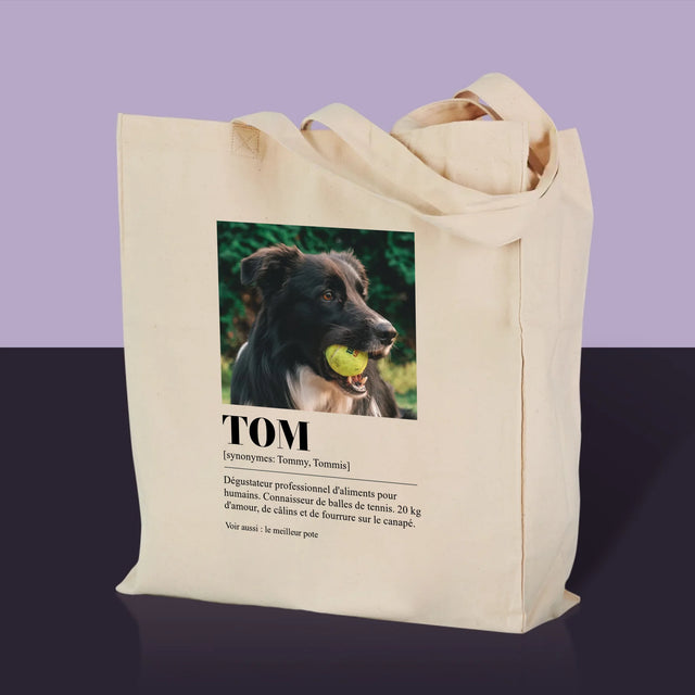 La Photo Et Un Texte: Animal, Définition - Sac En Toile