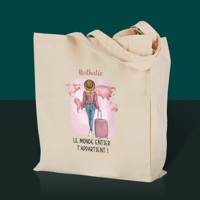 La Création Du Personnage: Voyageuse - Sac En Toile