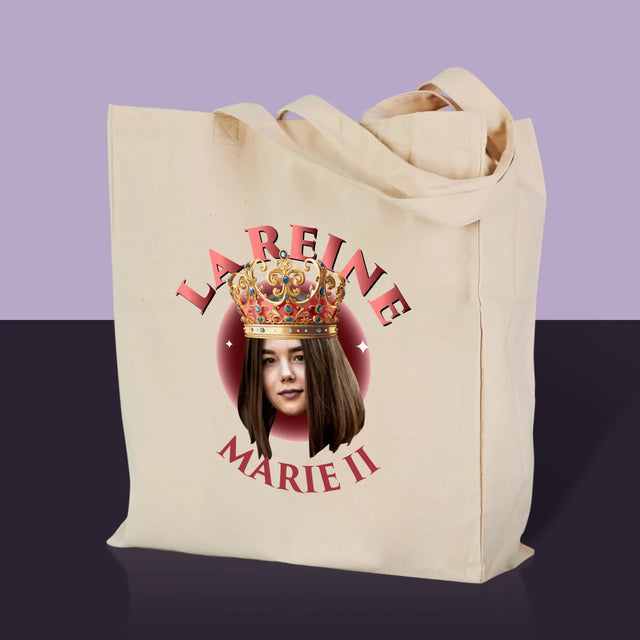 La Photo Et Un Texte: La Reine - Sac En Toile