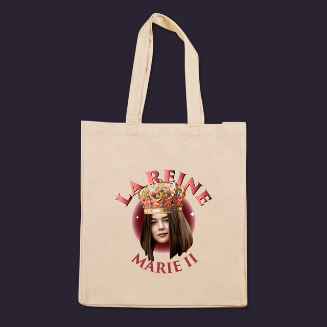 La Photo Et Un Texte: La Reine - Sac En Toile