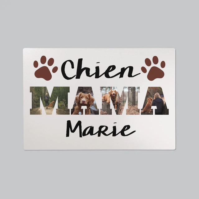 Collage Photo De Lettre: Chien Maman De Vos Photos - Sous-Main Bureau