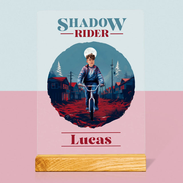 Votre personnage : Shadow Rider - Impression sur verre acrylique | DE