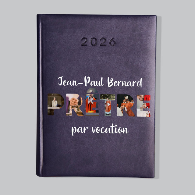 Collage Photo De Lettre: Prêtre Par Vocation - Agenda