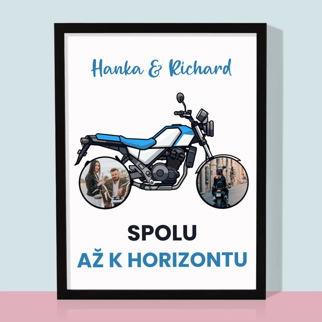 Fotokolaż: Razem Po Horyzont - Wydruk Obramowany | SK