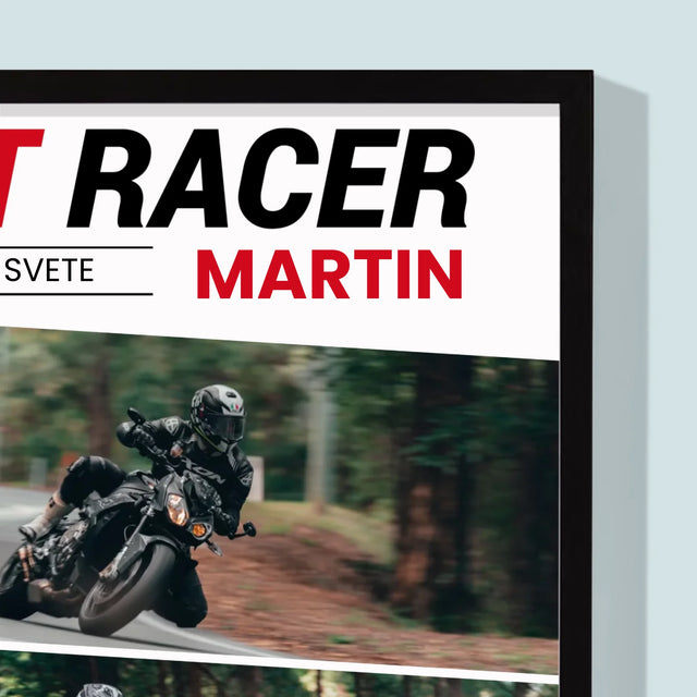 Okładka Magazynu: Best Racer - Wydruk Obramowany | SK