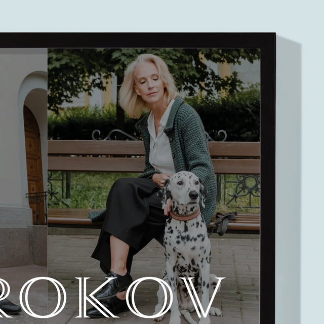 Fotokolaż: 60 Lat Klasyczny - Wydruk Obramowany | SK