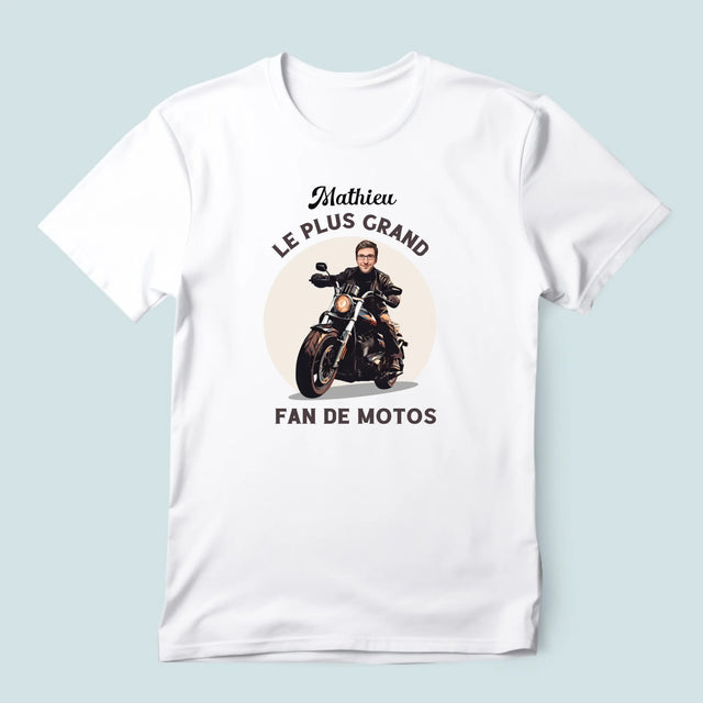 Ton Personnage: Fan De Motos - T-Shirt Pour Hommes