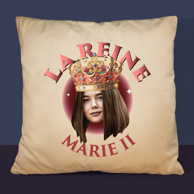 La Photo Et Un Texte: La Reine - Coussin