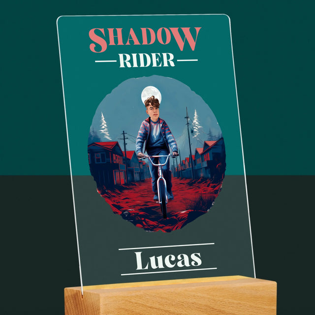 Votre personnage : Shadow Rider - Impression sur verre acrylique | DE